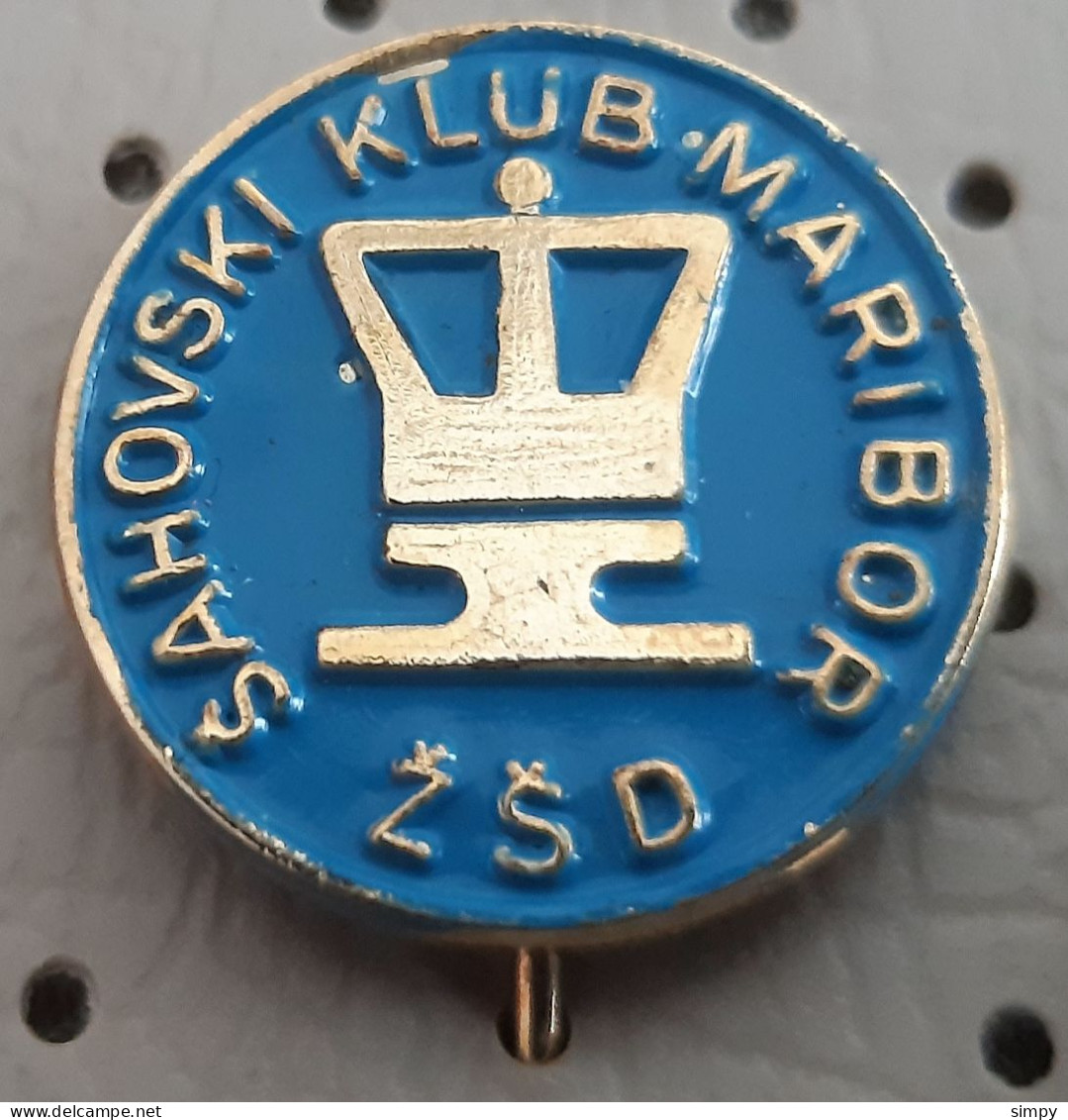 Chess Club ZSD MARIBOR  Slovenia Ex Yugoslavia Pin - Altri & Non Classificati