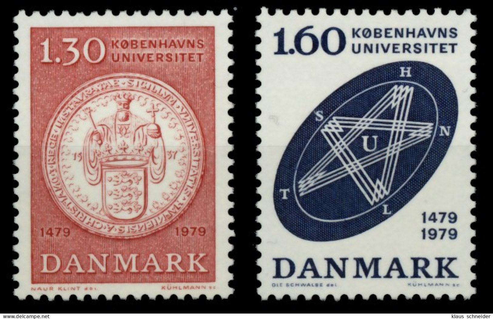 DÄNEMARK Nr 677-678 Postfrisch S02DA8A - Unused Stamps