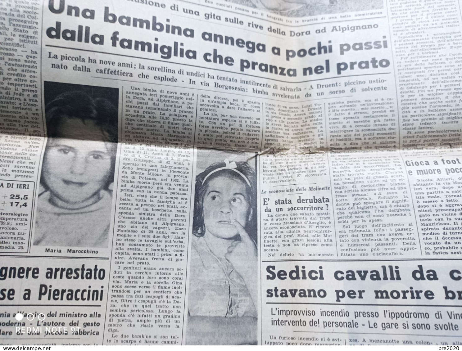 STAMPA SERA  22/6/1964 ALPIGNANO CASTELLAMONTE TOULOUSE LAUTREC CHIERI MONUMENTO ALL’ALPINO VERBANIA MONTEMAGNO - Other & Unclassified