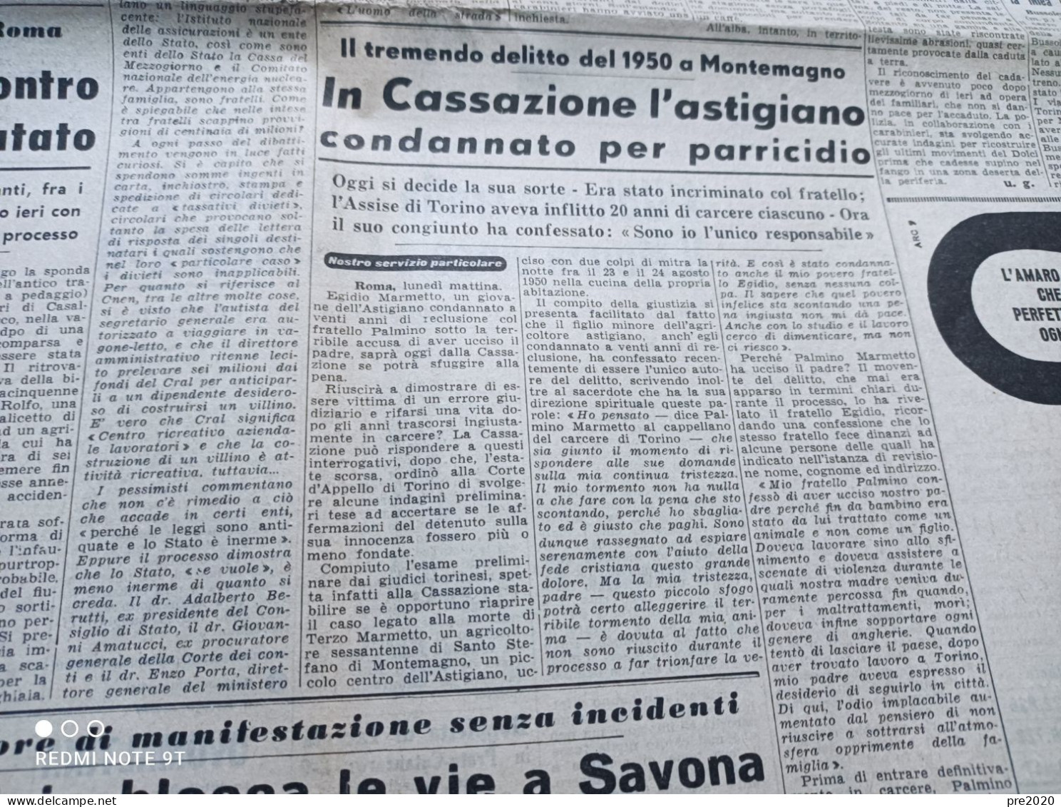 STAMPA SERA  22/6/1964 ALPIGNANO CASTELLAMONTE TOULOUSE LAUTREC CHIERI MONUMENTO ALL’ALPINO VERBANIA MONTEMAGNO - Other & Unclassified