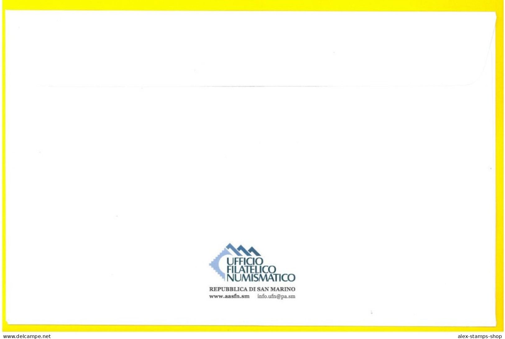 SAN MARINO 2020 FDC Foglietto NATALE 2020 - BF NUOVO FIRST DAY COVER - FDC