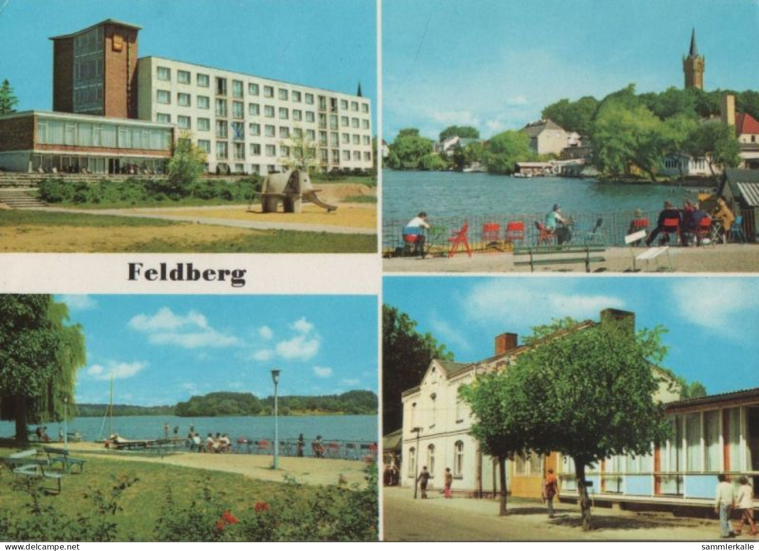 42510 - Feldberg, Feldberger Seenlandschaft - U.a. Bettenhaus - 1981 - Feldberg