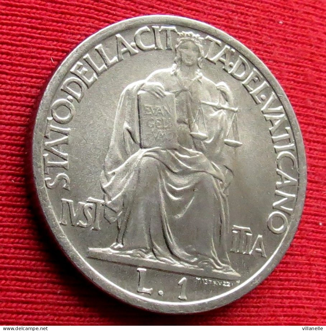 Vatican 1 Lira 1942 Vaticano    W ºº - Vatikan