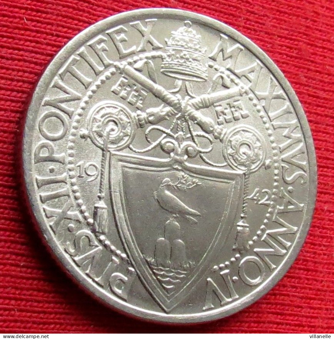 Vatican 1 Lira 1942 Vaticano    W ºº - Vatikan