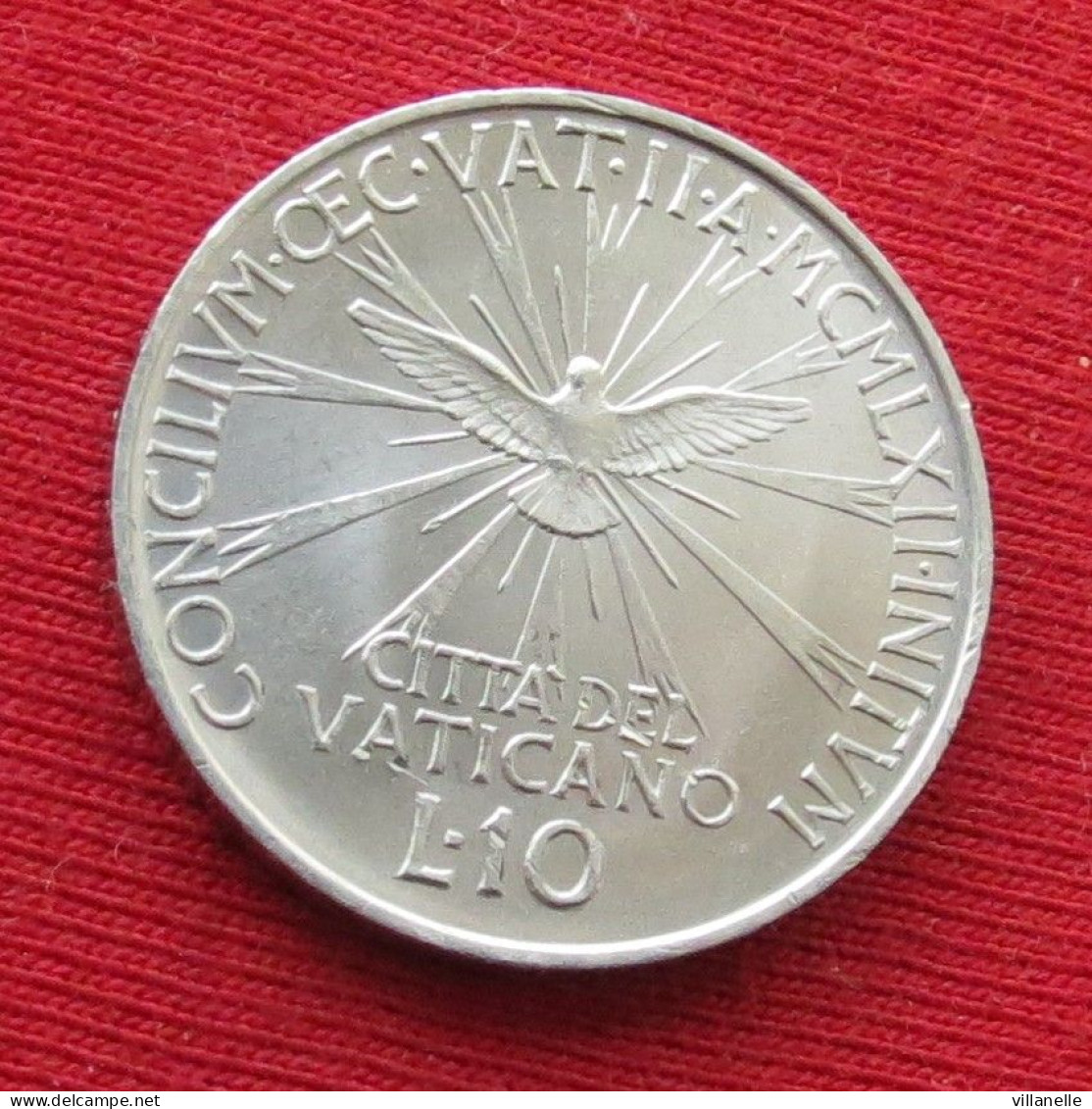 Vatican 10 Lire 1962 Vaticano    W ºº - Vatikan