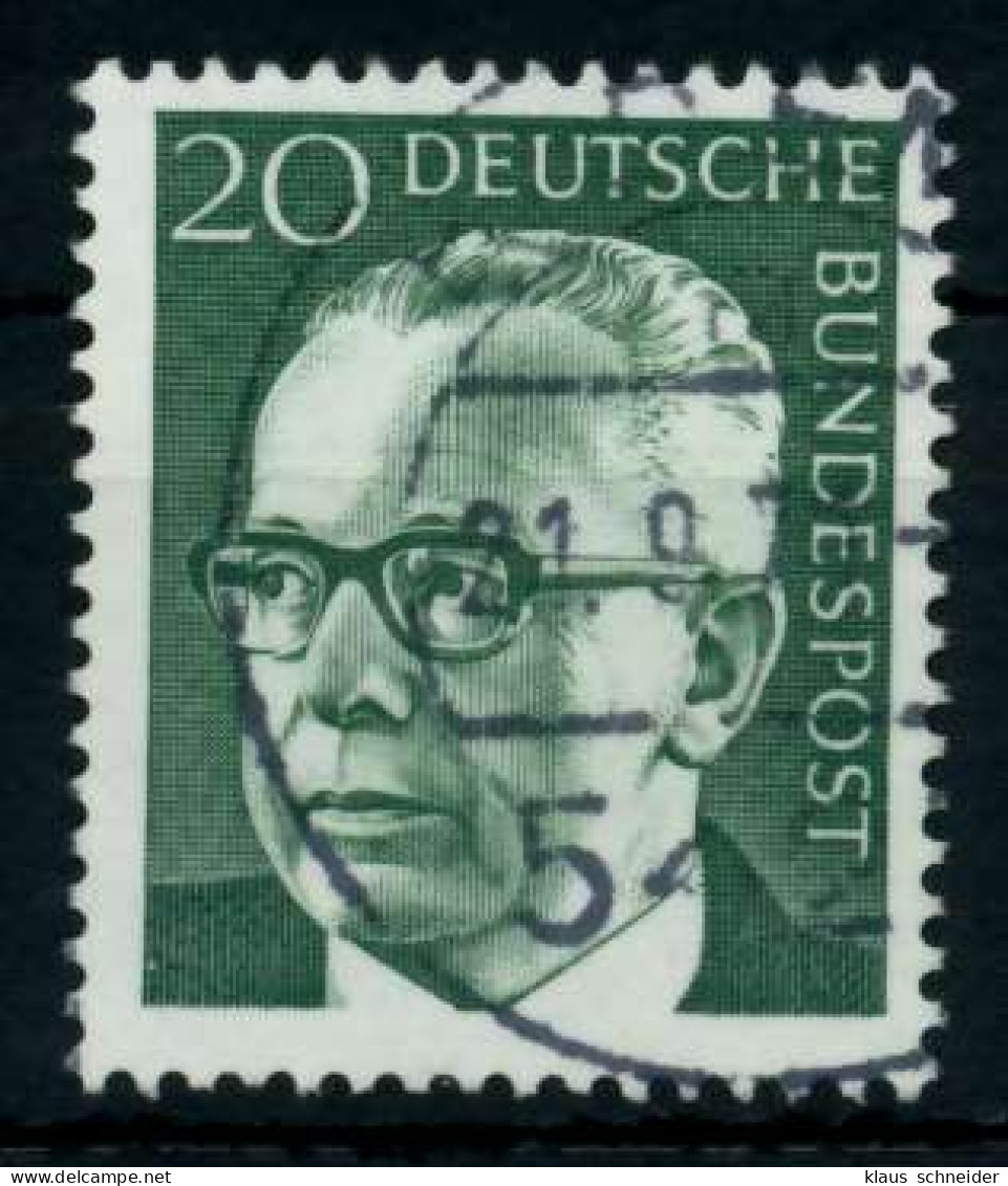 BRD DS HEINEM Nr 637 Gestempelt X7681FA - Used Stamps