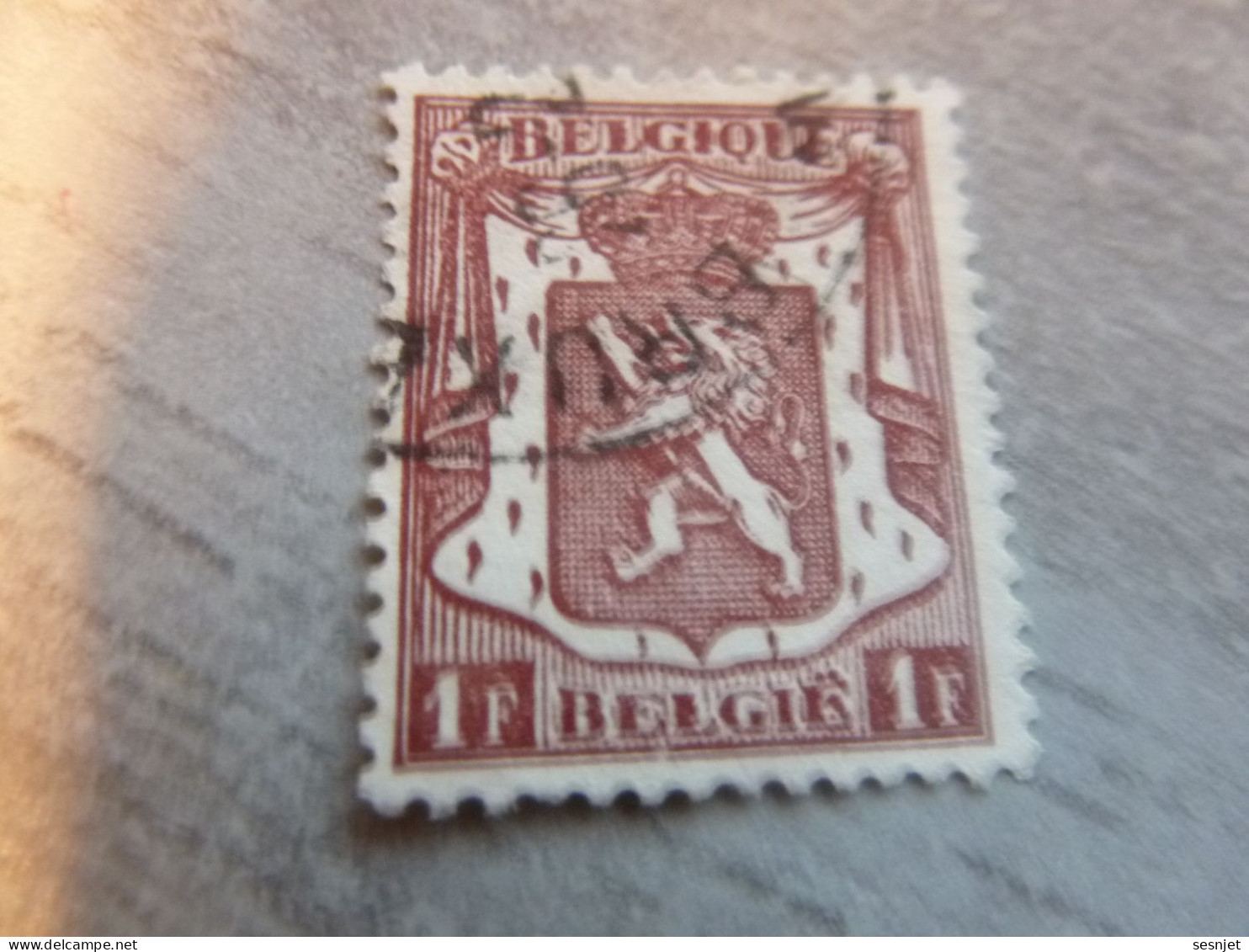 Belgique - Armoirie - Lion - 1f. - Lilas - Oblitéré - Année 1930 - - Used Stamps