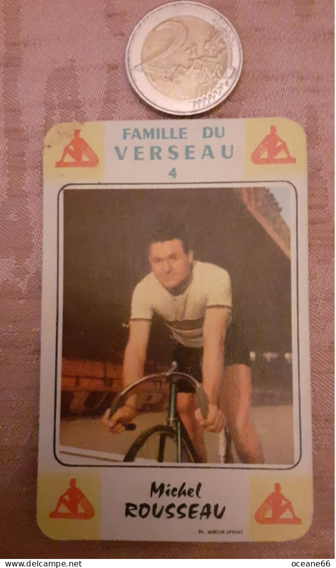 Carte à Jouer Astrologique Michel Rousseau Verseau 4 - Cyclisme