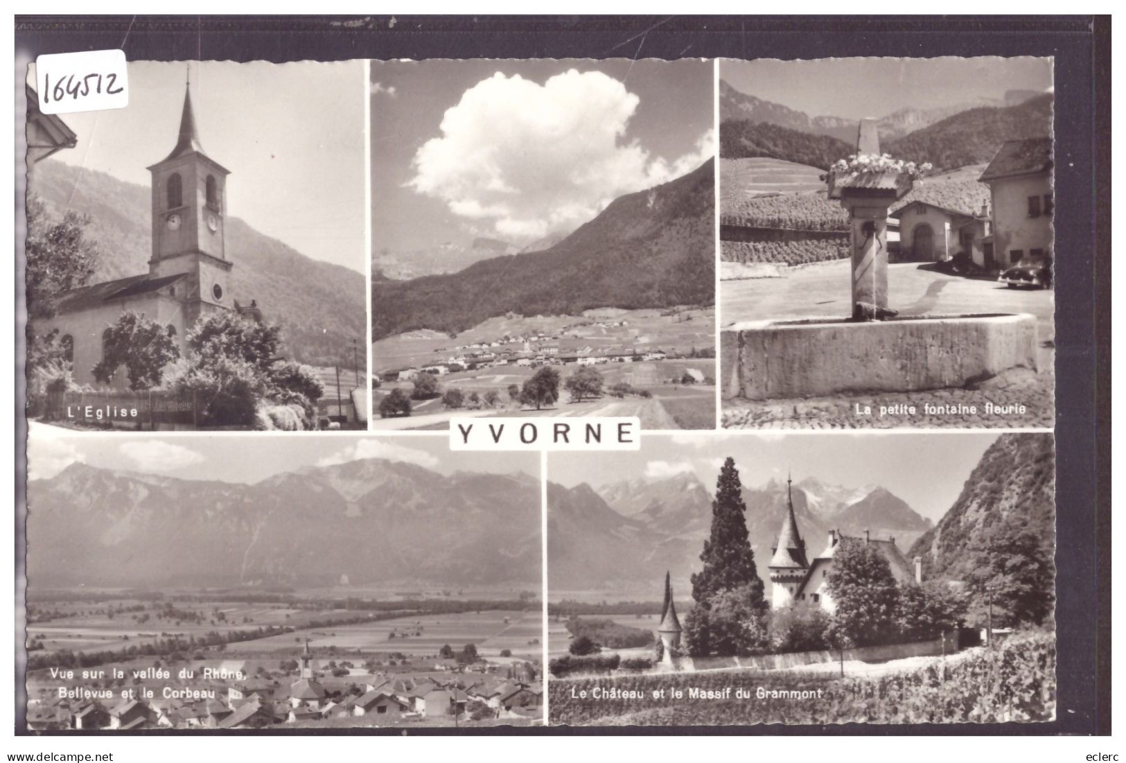 DISTRICT D'AIGLE - YVORNE - MULTIVUES - TB - Yvorne