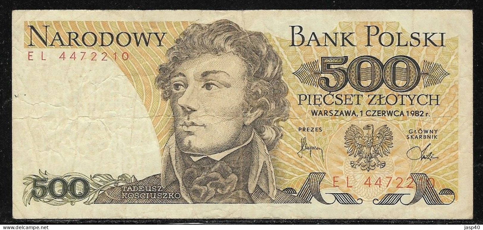 POLONIA - 500 ZLOT DE 1982 - Polonia