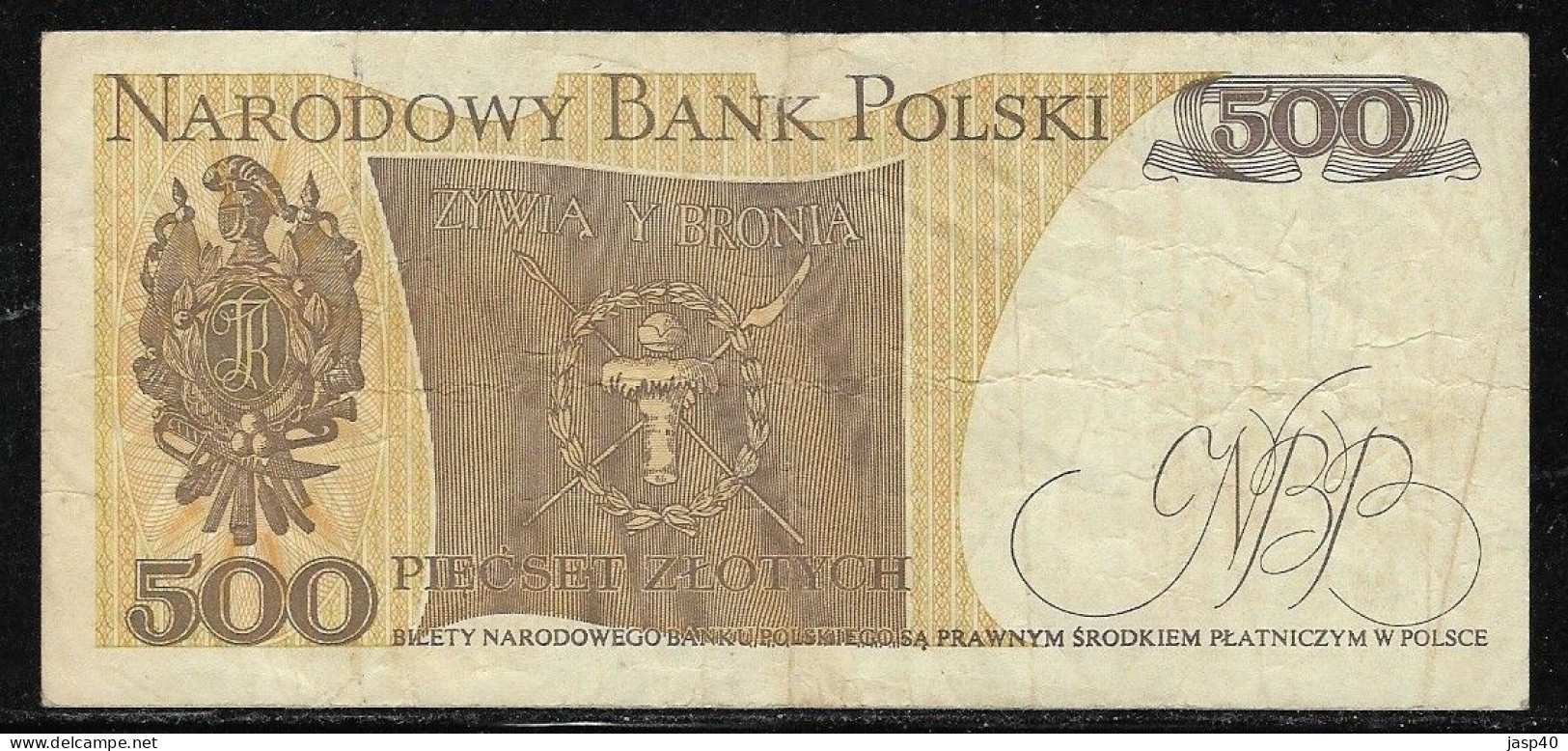 POLONIA - 500 ZLOT DE 1982 - Polonia