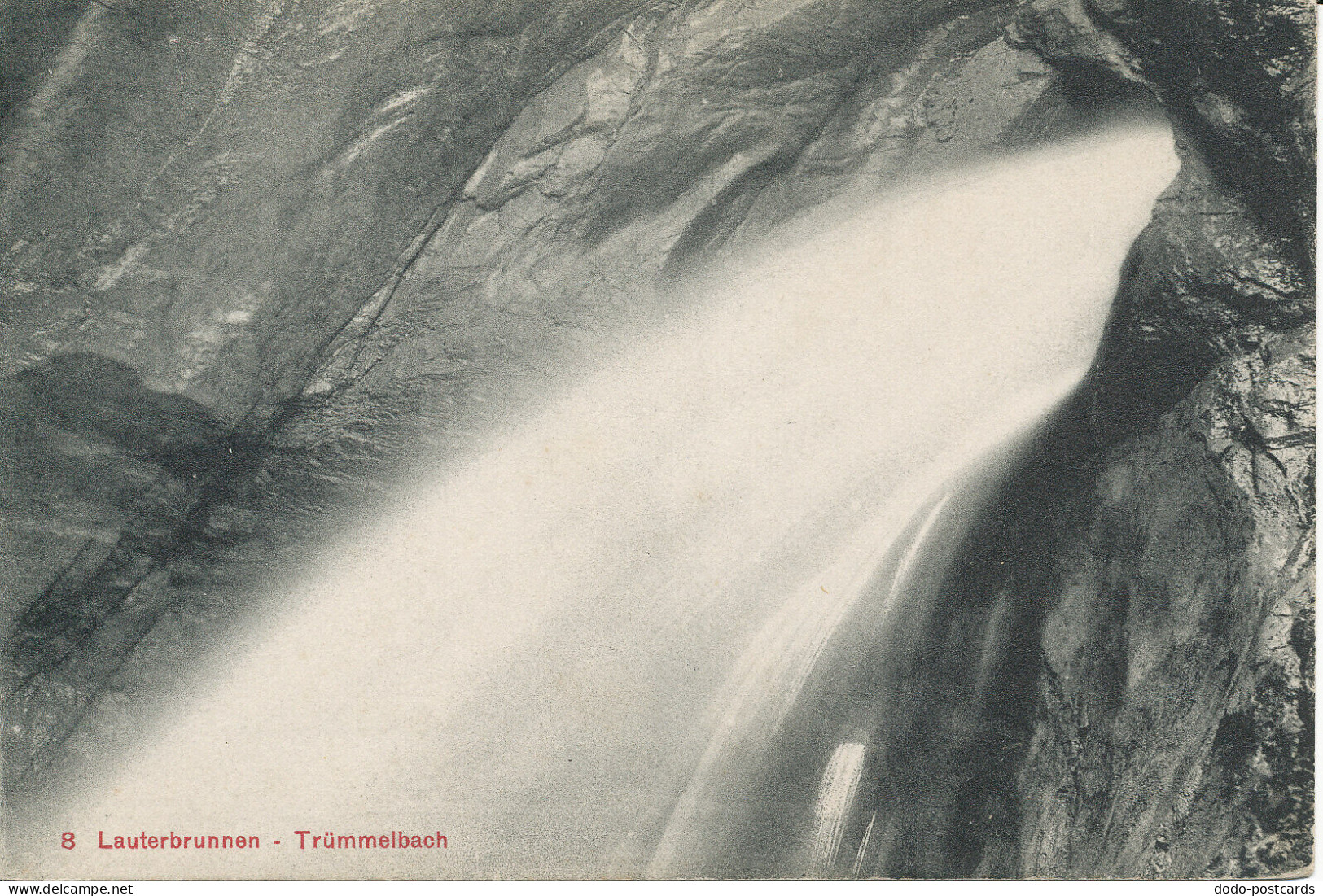 PC40529 Lauterbrunnen. Trummelbach. Photoglob. B. Hopkins - Welt