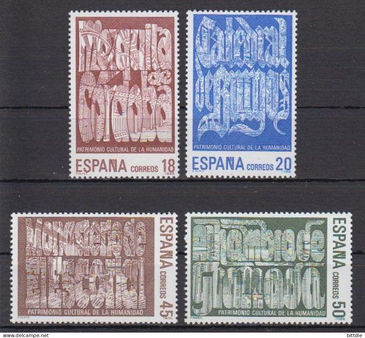 Spanien  2859/62 , Xx   (A6.1665) - Unused Stamps