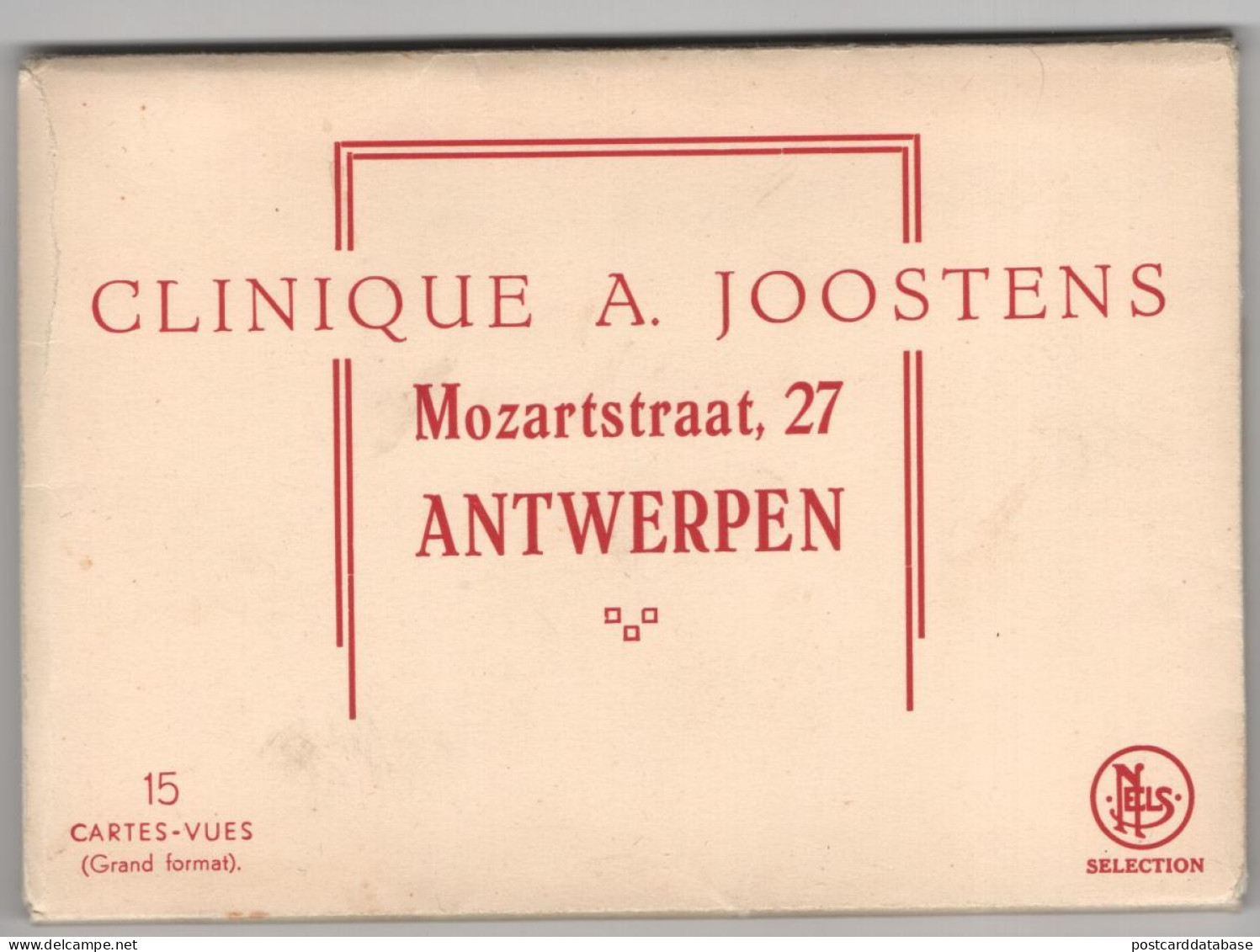 Antwerpen - Clinique A. Joostens - & 15 Cards Complete, Hospital - Antwerpen