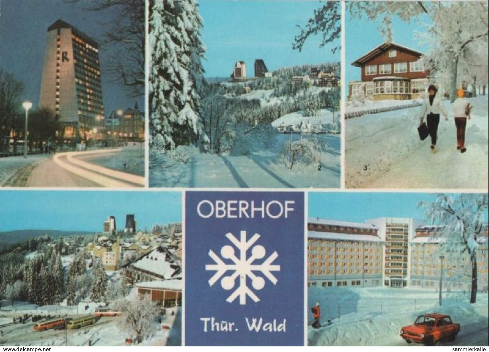 89696 - Oberhof - U.a. FDGB-Erholungsheim Rennsteig - 1982 - Oberhof