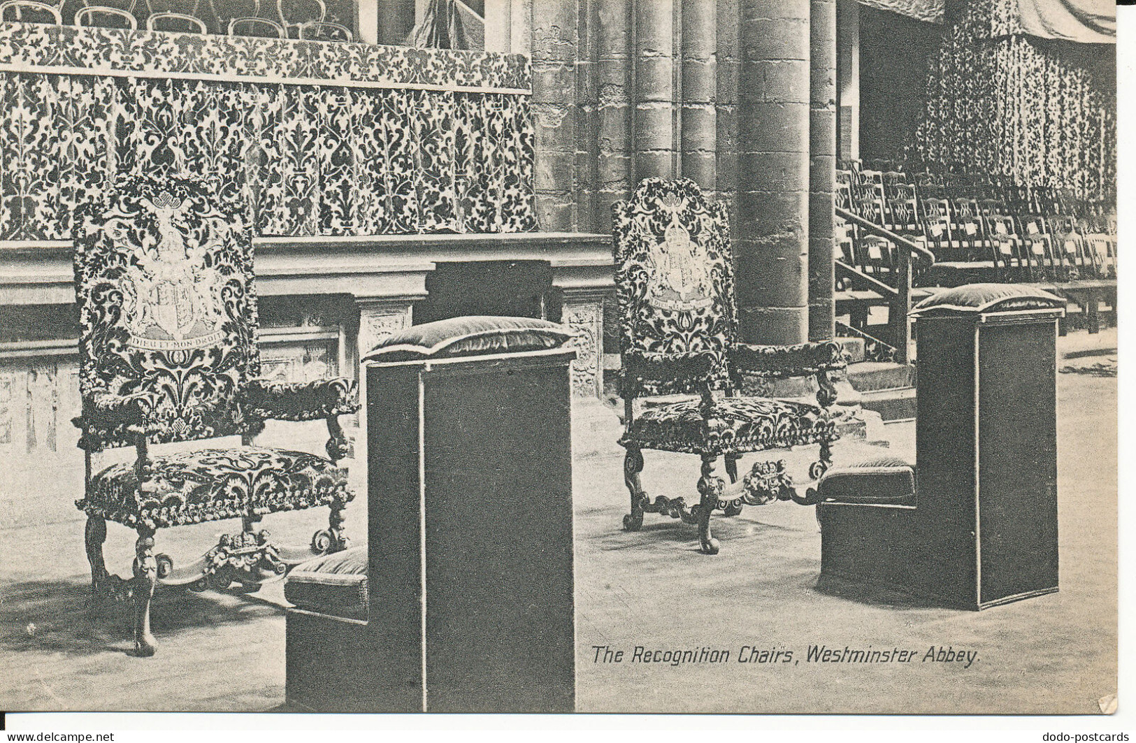 PC43925 The Recognition Chairs. Westminster Abbey. Valentine - Mundo