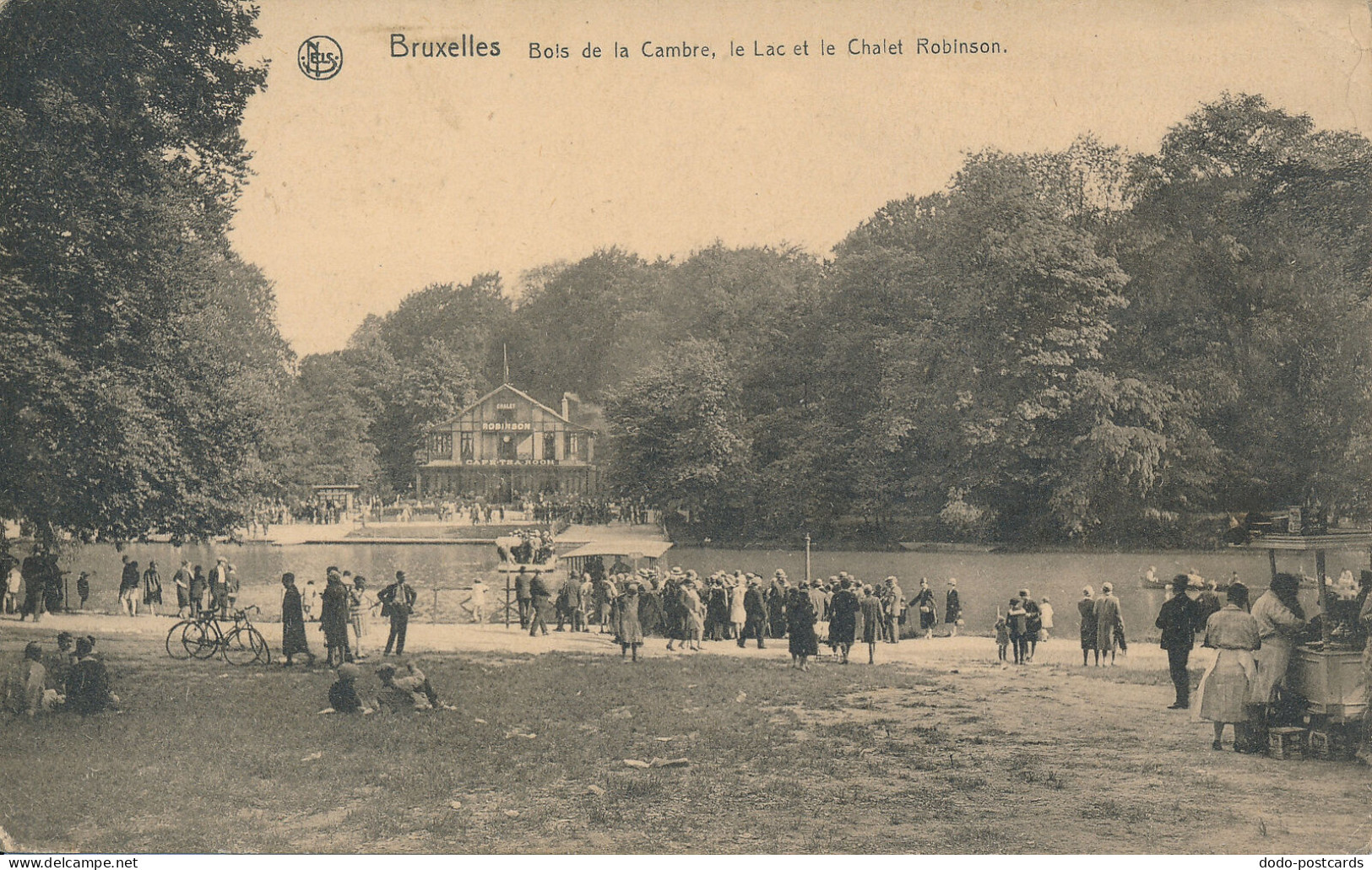 PC43187 Bruxelles. Bois De La Cambre Le Lac Et Le Chalet Robinson. Ern. Thill. N - Mundo