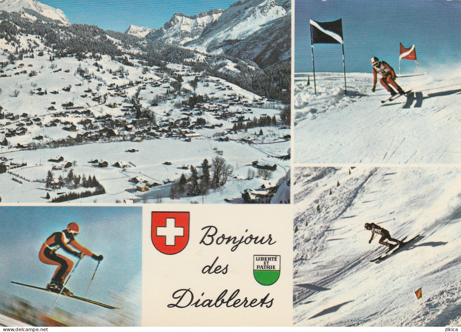 Sport - Winter Sport - Skiing - Les Diablerets - Vaud - Suisse / Switzerland - Sports D'hiver
