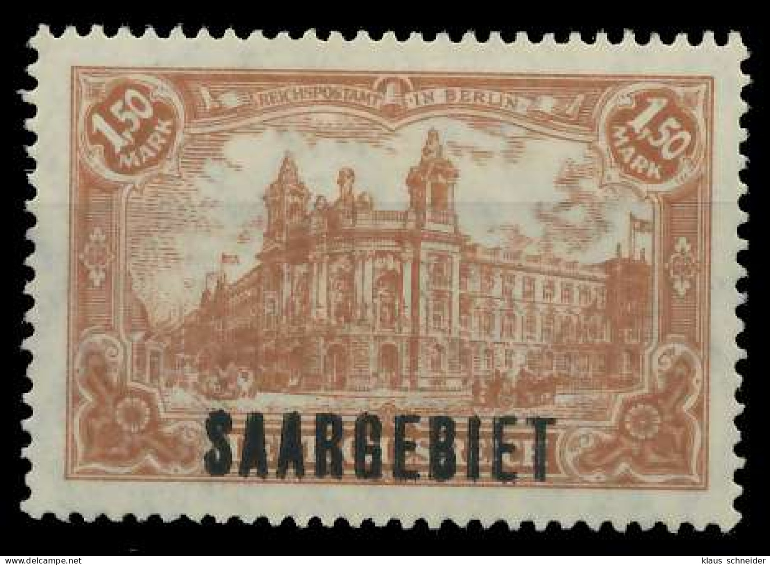 SAAR GERMANIA Nr 42 Ungebraucht X88767E - Unused Stamps