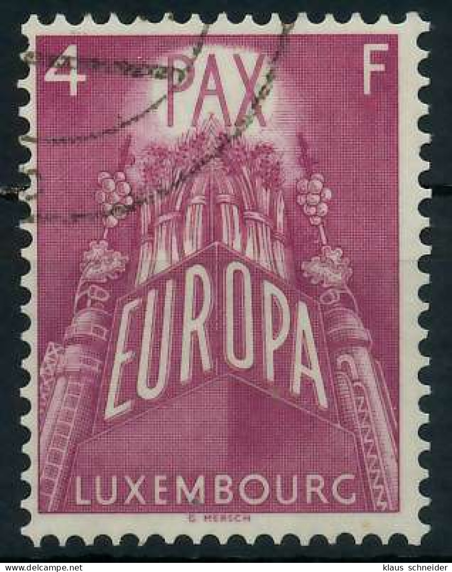 LUXEMBURG 1957 Nr 574 Gestempelt X97D5D6 - Used Stamps