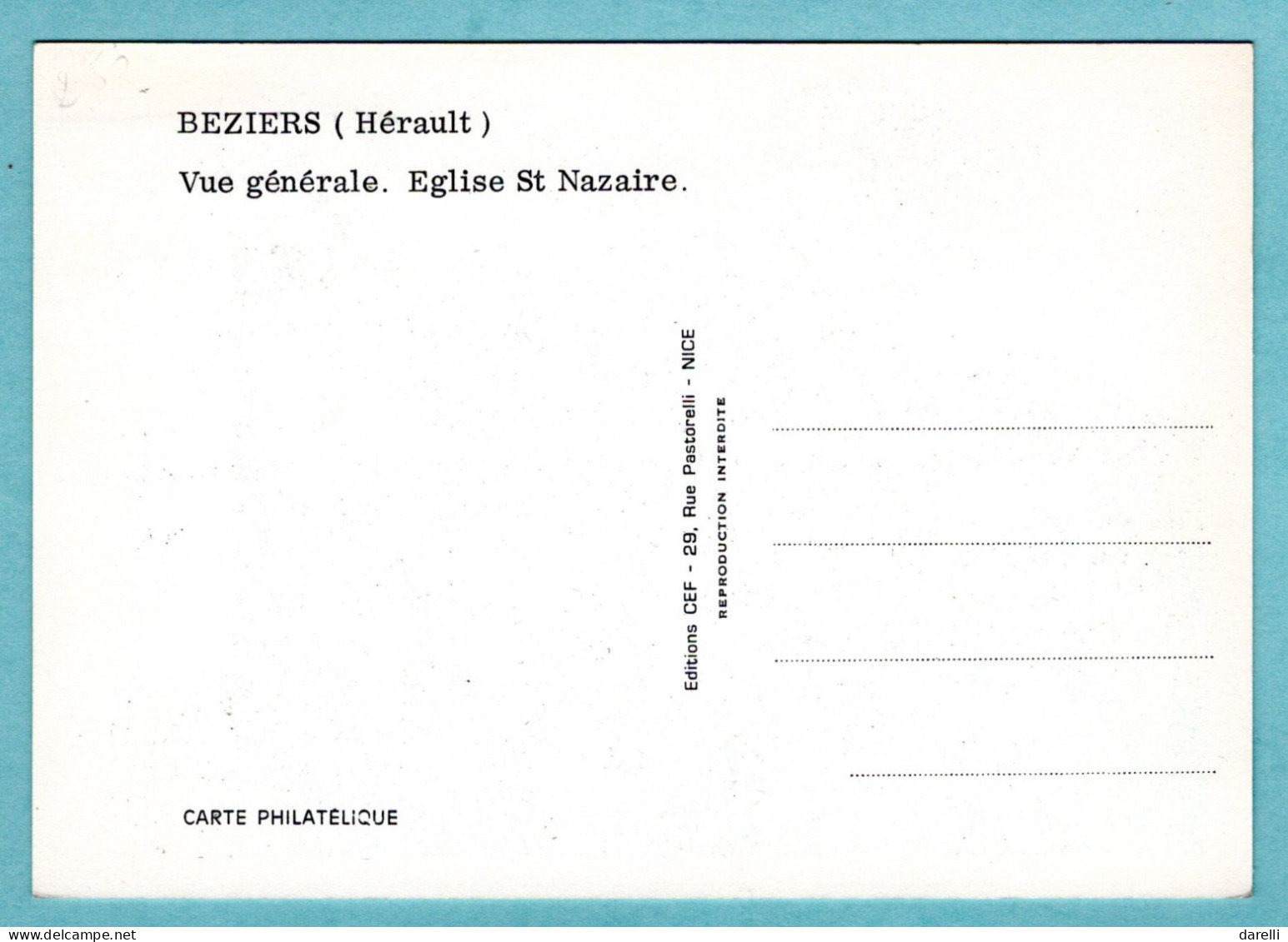 Carte Maximum 1968 - Congrès De La Fédération Des Sociétés Philatéliques Française à Béziers - YT 1567 - 34 Béziers - 1960-1969