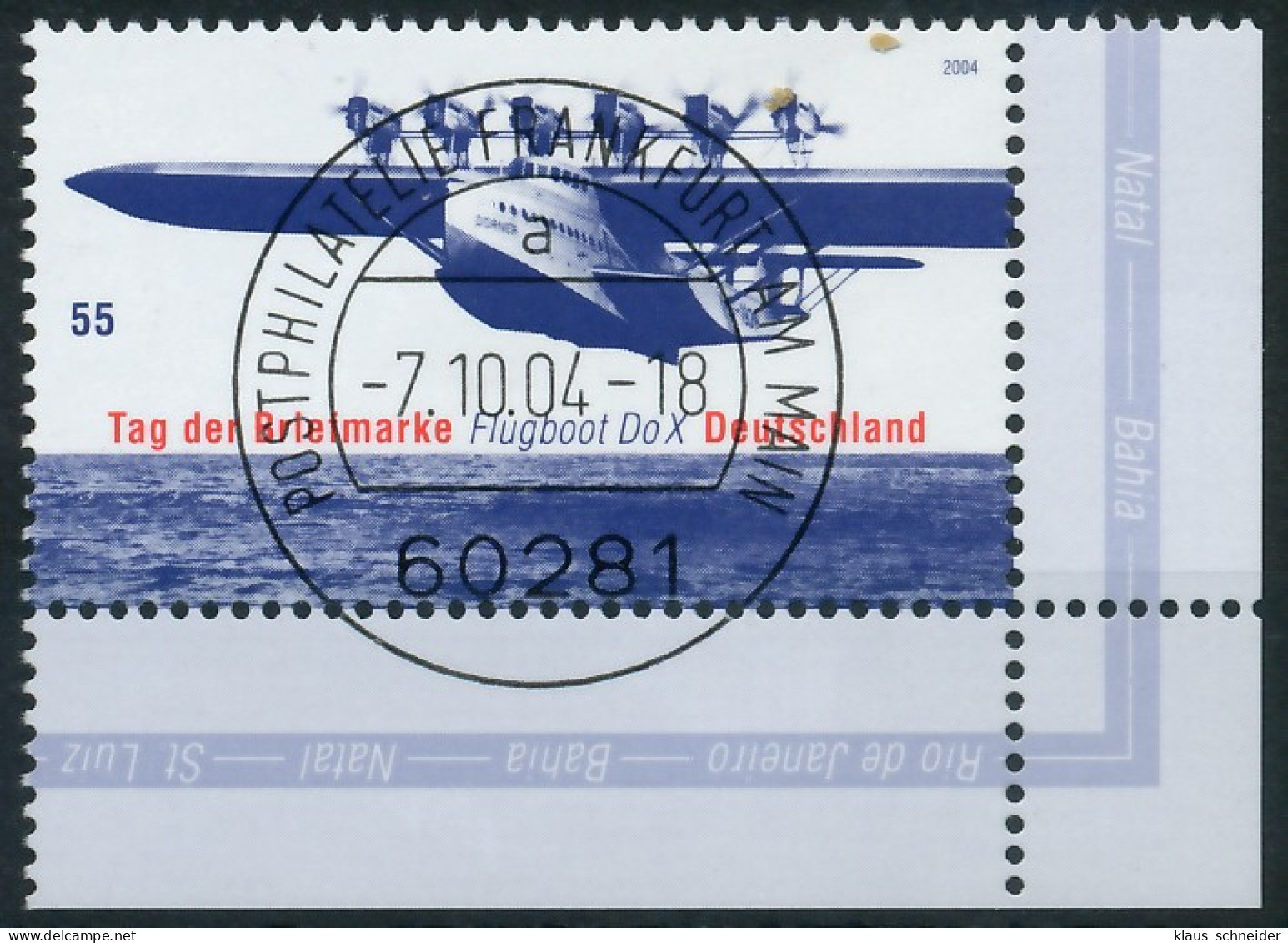BRD BUND 2004 Nr 2428 Zentrisch Gestempelt ECKE-URE X3C874A - Used Stamps
