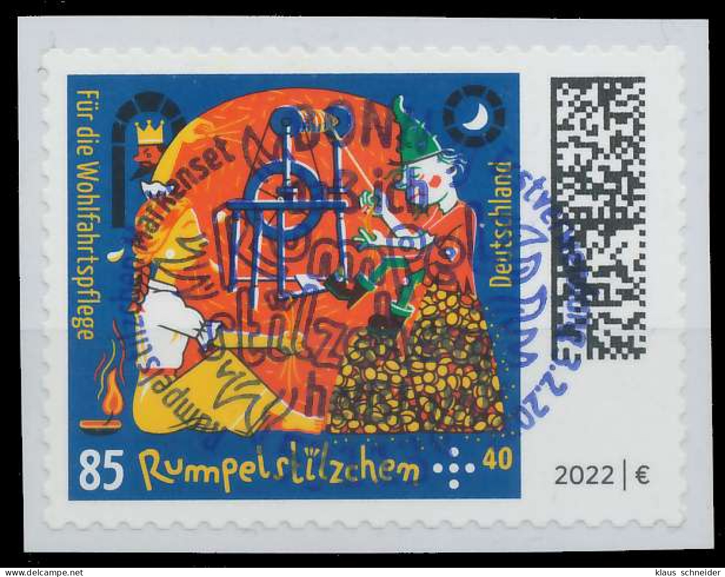 BRD BUND 2022 Nr 3669FBf ESST Zentrisch Gestempelt X5221AA - Used Stamps