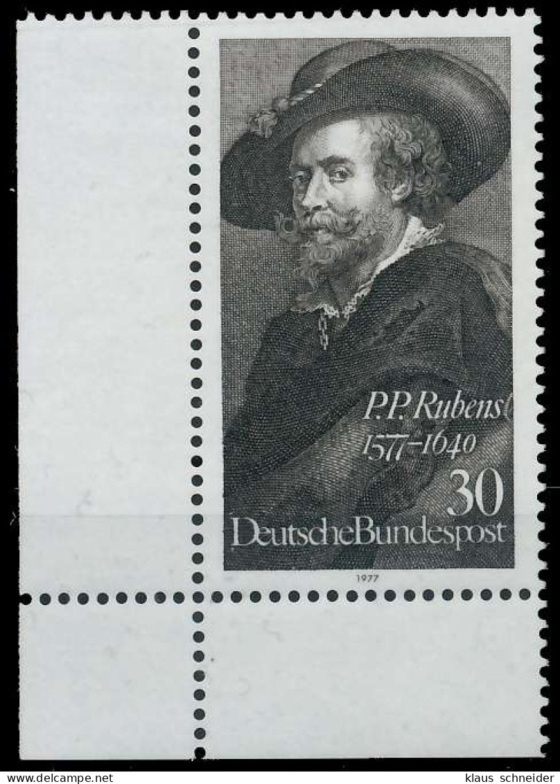 BRD BUND 1977 Nr 936 Postfrisch ECKE-ULI S233692 - Unused Stamps