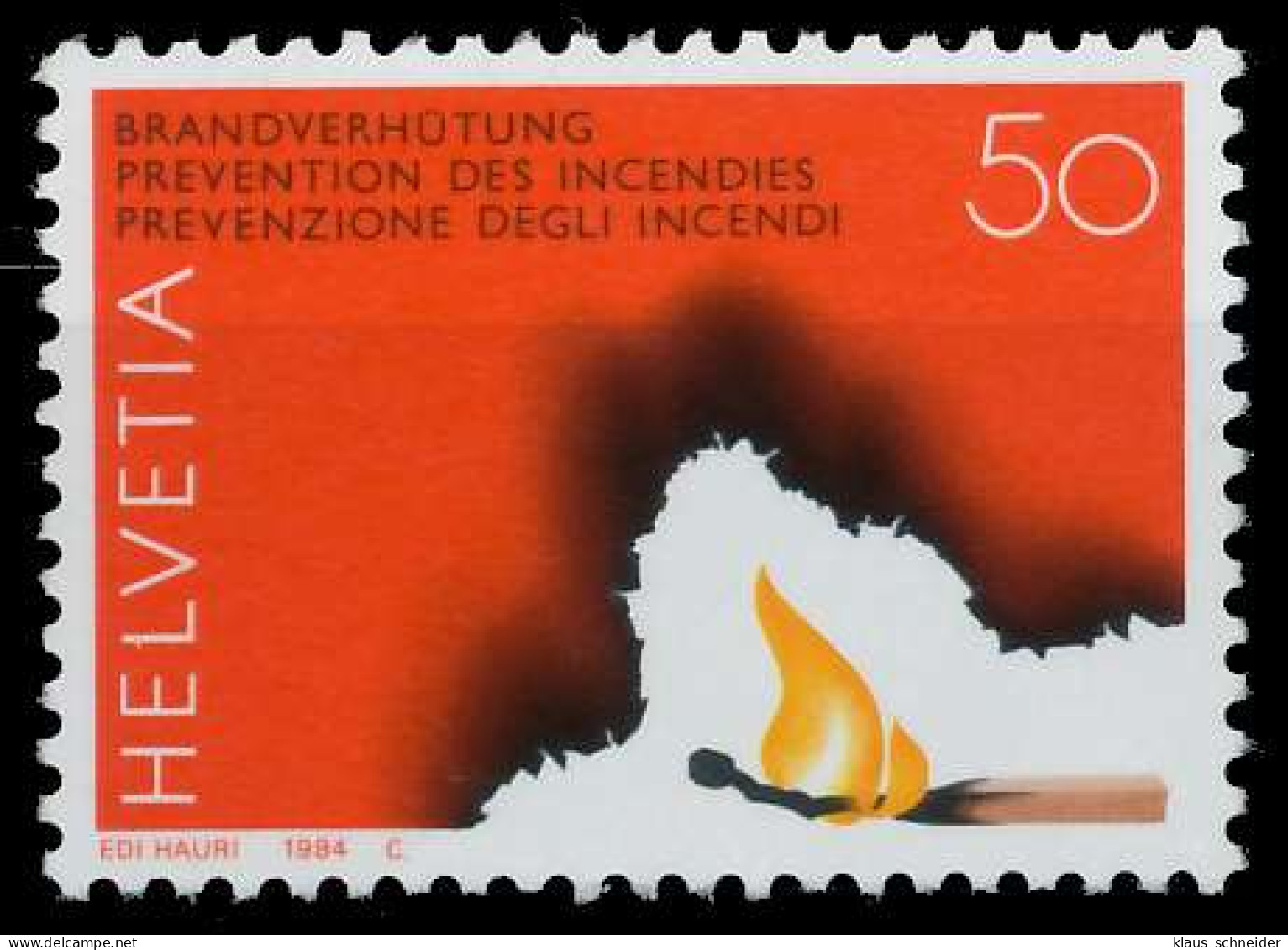 SCHWEIZ 1984 Nr 1283 Postfrisch X66EC06 - Unused Stamps