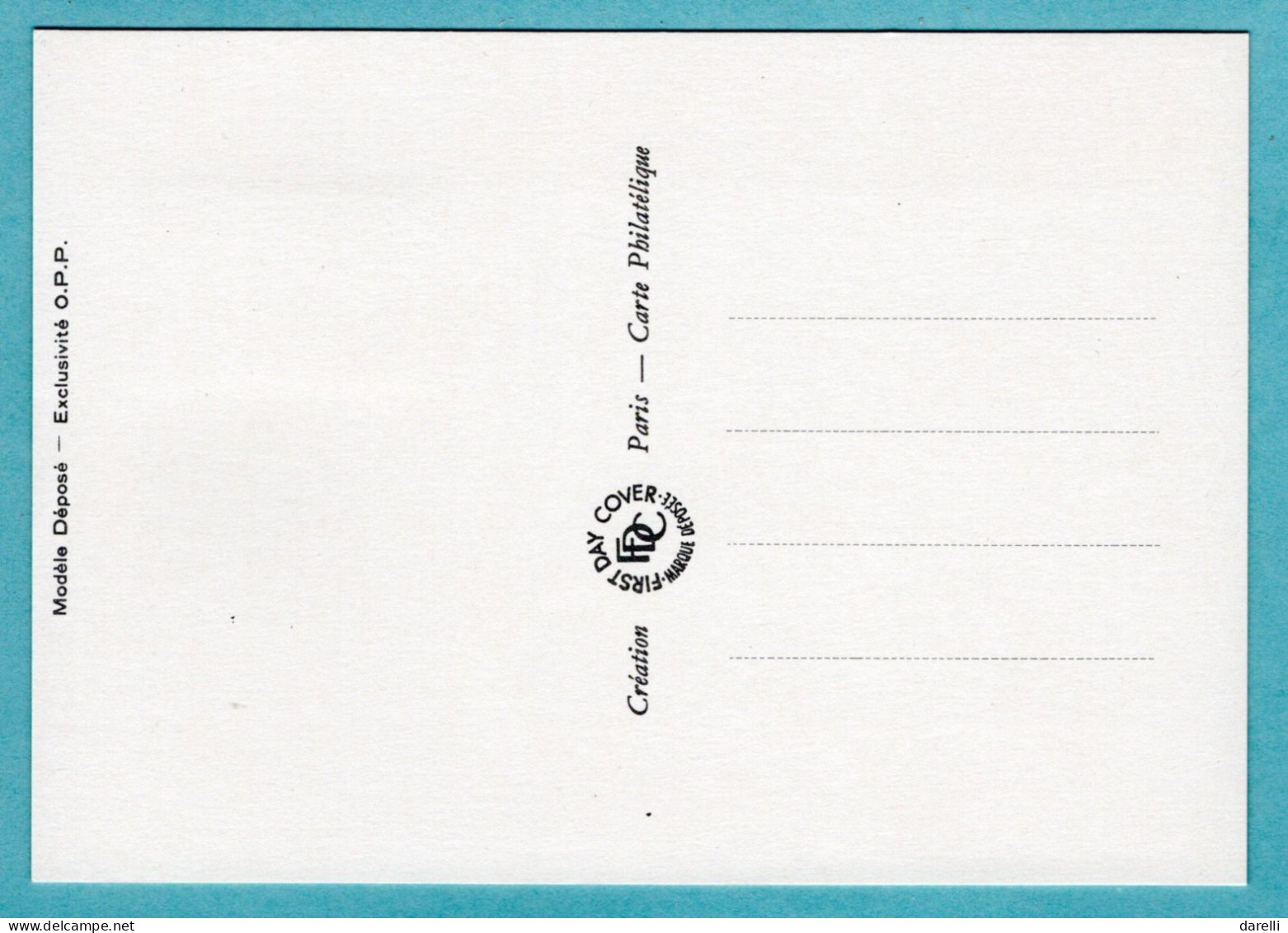 Carte Maximum 1983 - Personnages Célèbres 1983 - J. A. Gabriel - Architecte - YT 2280 - Paris - 1980-1989