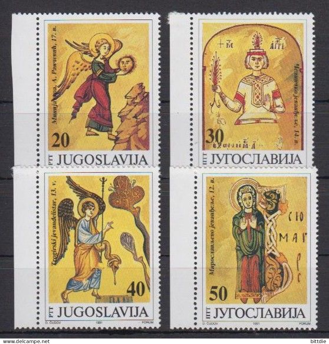 Jugoslawien  2514/17 , Xx   (A6.1676) - Unused Stamps