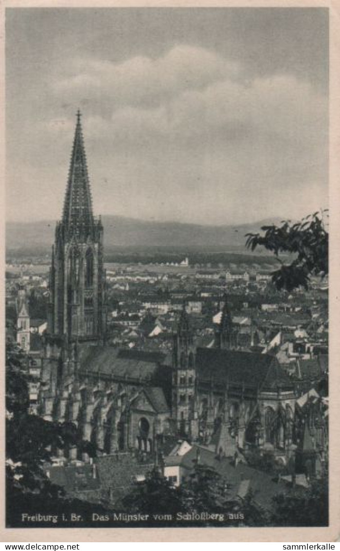 60882 - Freiburg - Münster Vom Schlossberg Aus - Ca. 1955 - Freiburg I. Br.