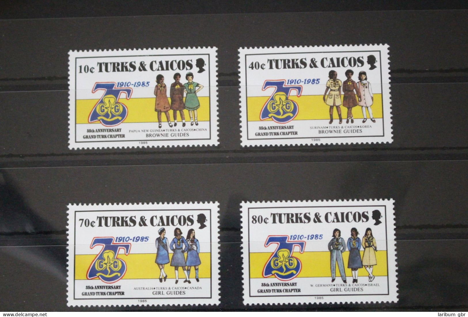 Turks- Und Caicosinseln 772-775 Postfrisch #WH807 - Turks & Caicos (I. Turques Et Caïques)