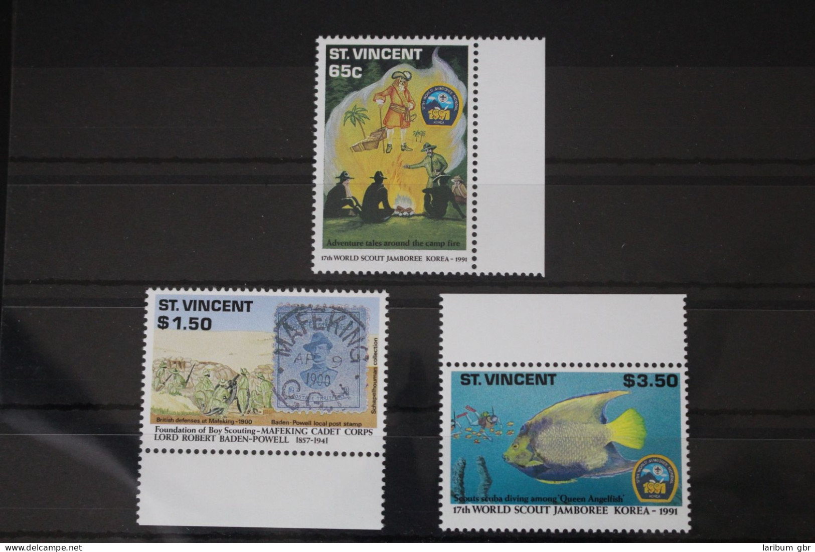St. Vincent 1798-1800 Postfrisch #WH827 - St.Vincent Und Die Grenadinen
