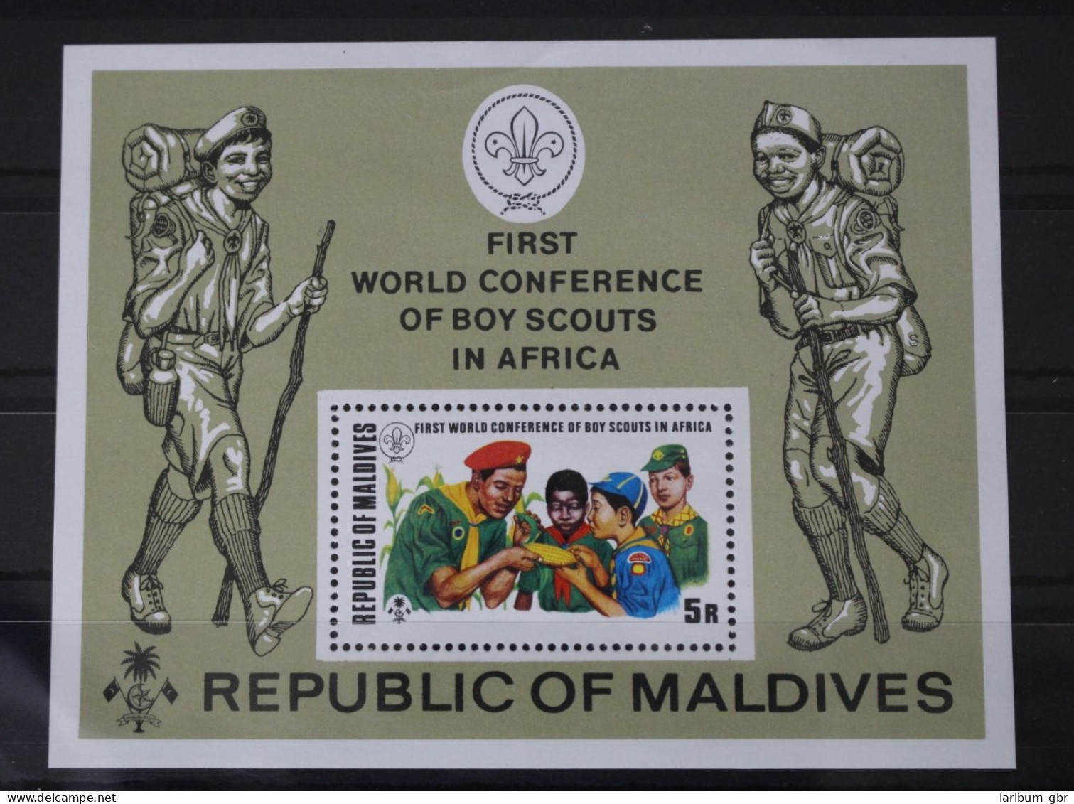 Malediven Block 18 Mit 462 Postfrisch #WH828 - Maldives (1965-...)