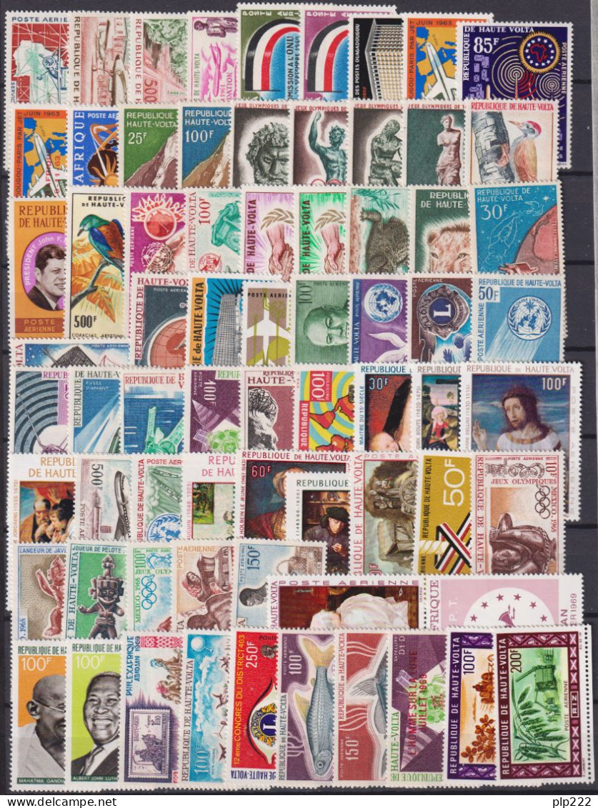 Alto Volta 1959/71 Collezione Quasi Completa / Almost Complete Collection **/MNH VF - Nuevos