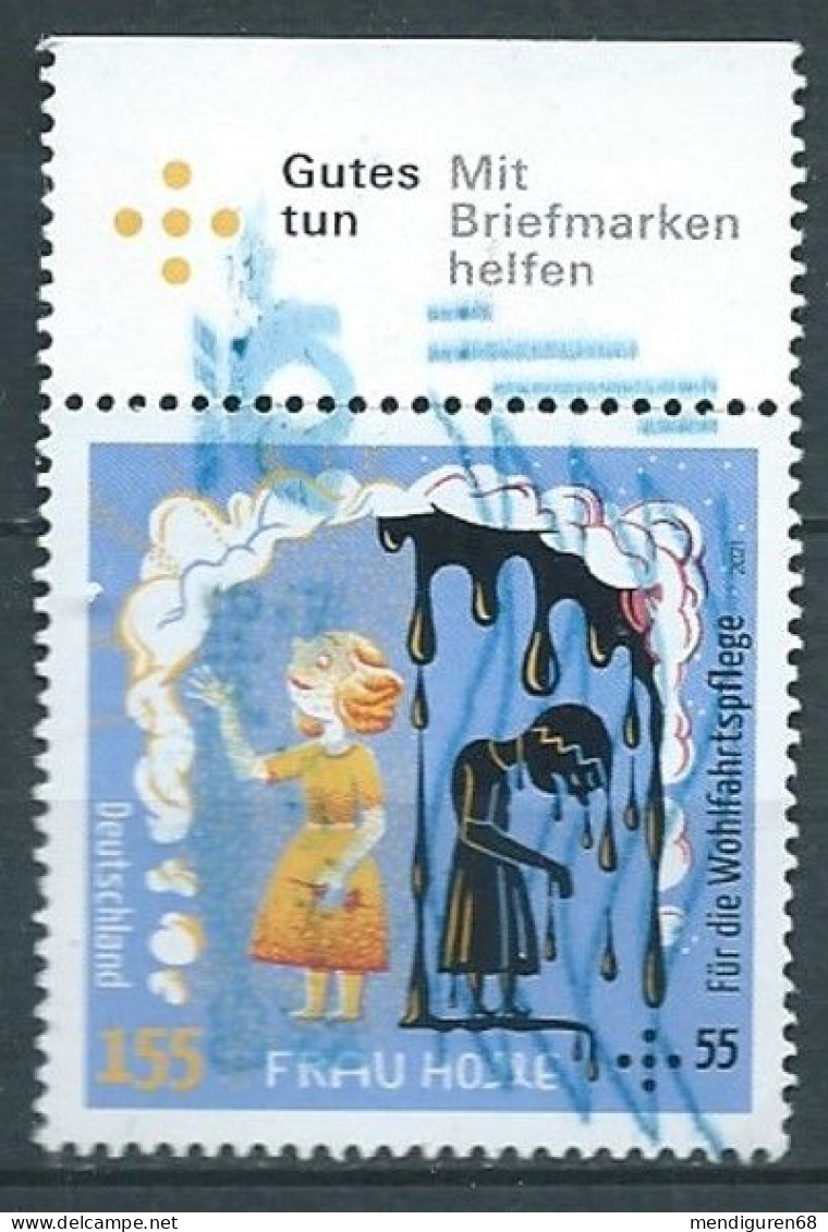 ALLEMAGNE ALEMANIA GERMANY DEUTSCHLAND BUND 2021 THE FRAU HOLLE BY BROTHERS GRIMM: THE REBIRTH  MI 3587 YT 3369 SC B1178 - Gebraucht