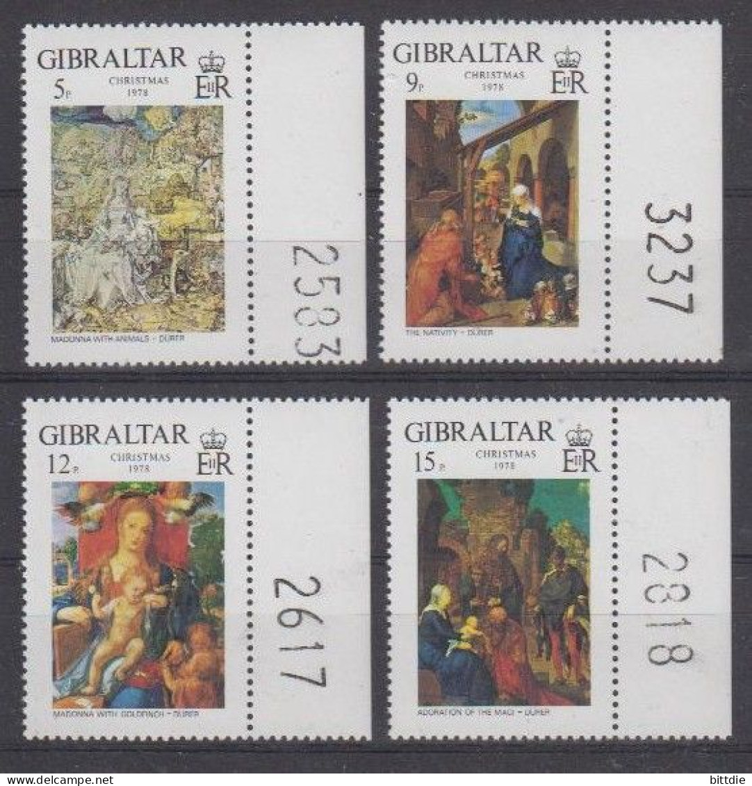 Gibraltar  383/86 , Xx , Mit BZN  (A6.1685) - Gibraltar