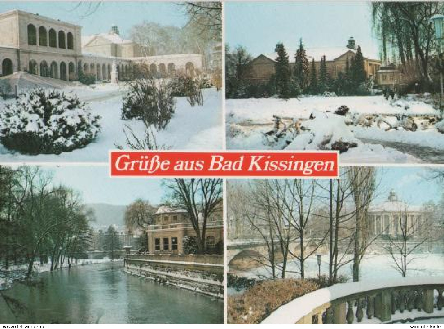 25326 - Bad Kissingen Im Winter - Ca. 1995 - Bad Kissingen