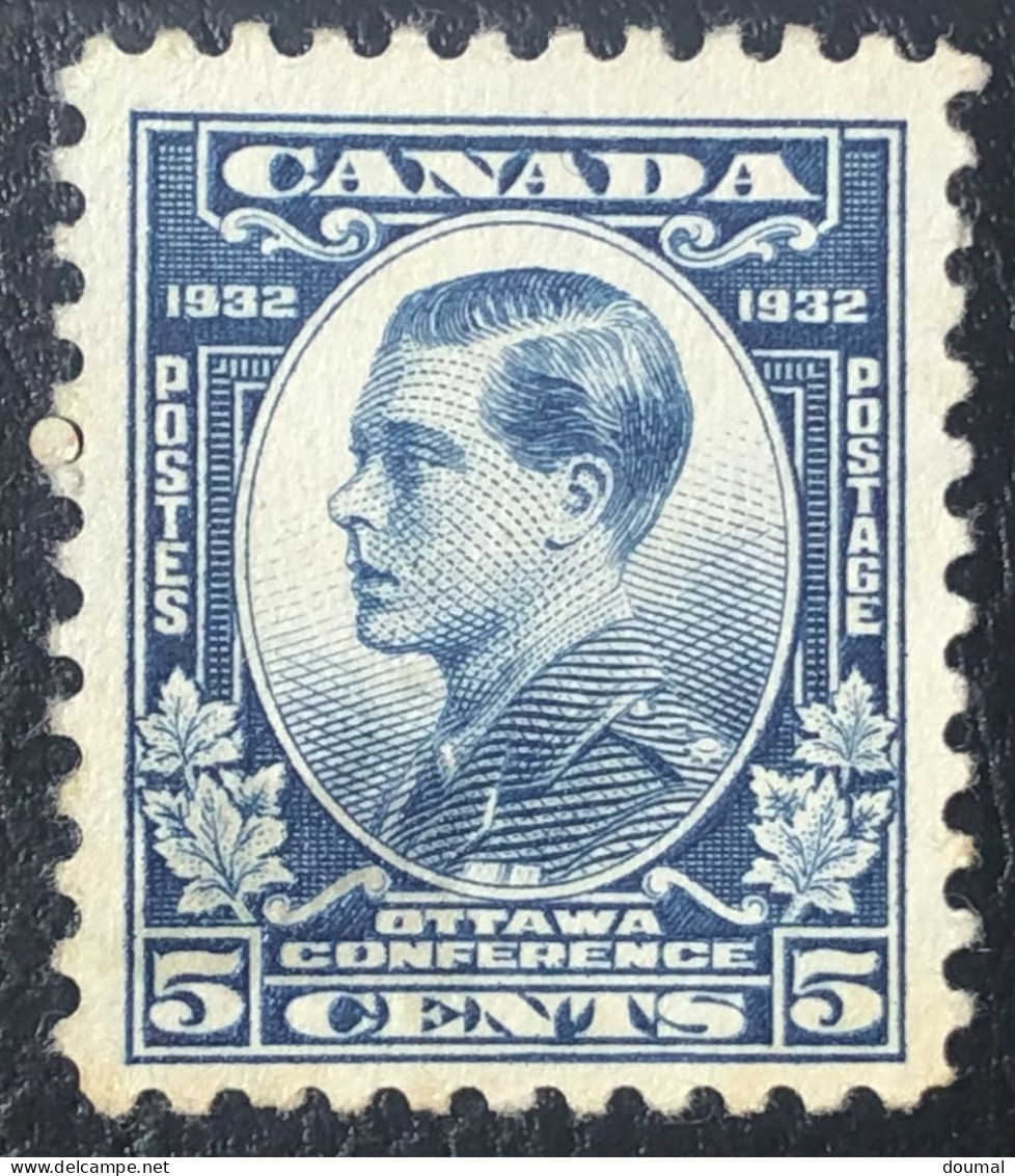 1932 Timbre Du Canada Scott 193 5 Cents Conférence D'Ottawa #180 - Unused Stamps