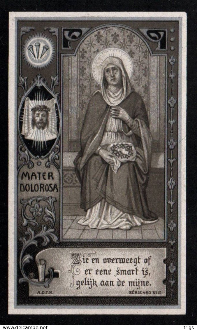 Cordula Van Holen (1884-1919) - Images Religieuses