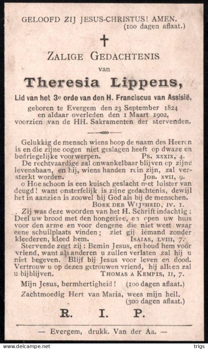 Theresia Lippens (1824-1902) - Santini