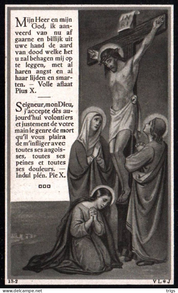 Kamiel Gregroir (1878-1915) - Images Religieuses