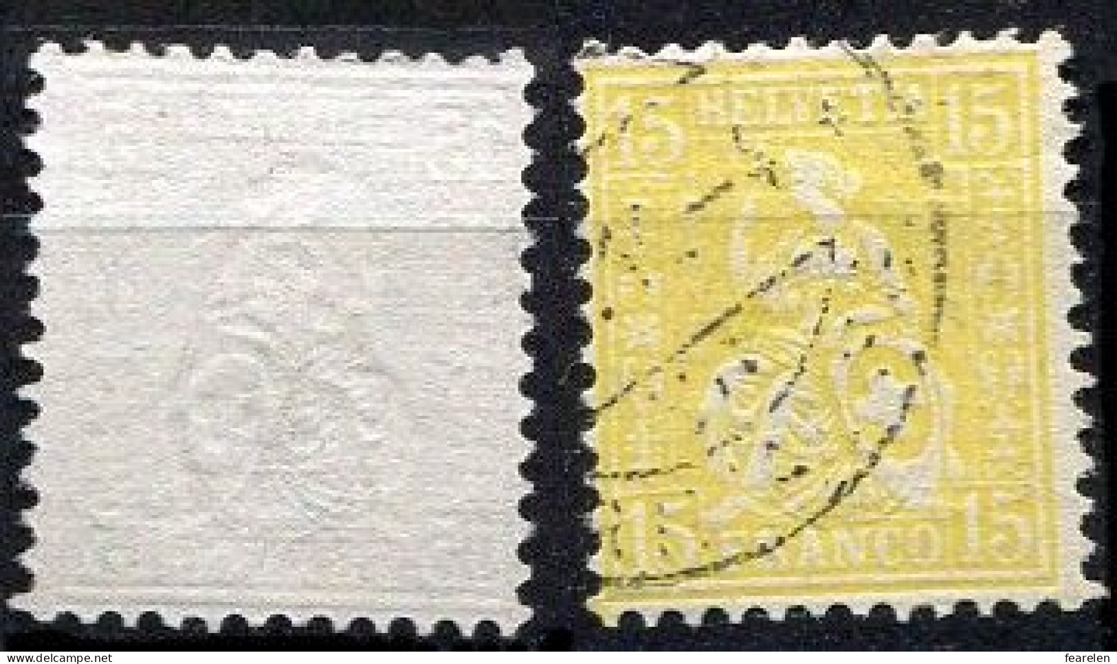 Suisse N°52 Oblitéré, Qualité Très Beau - Used Stamps