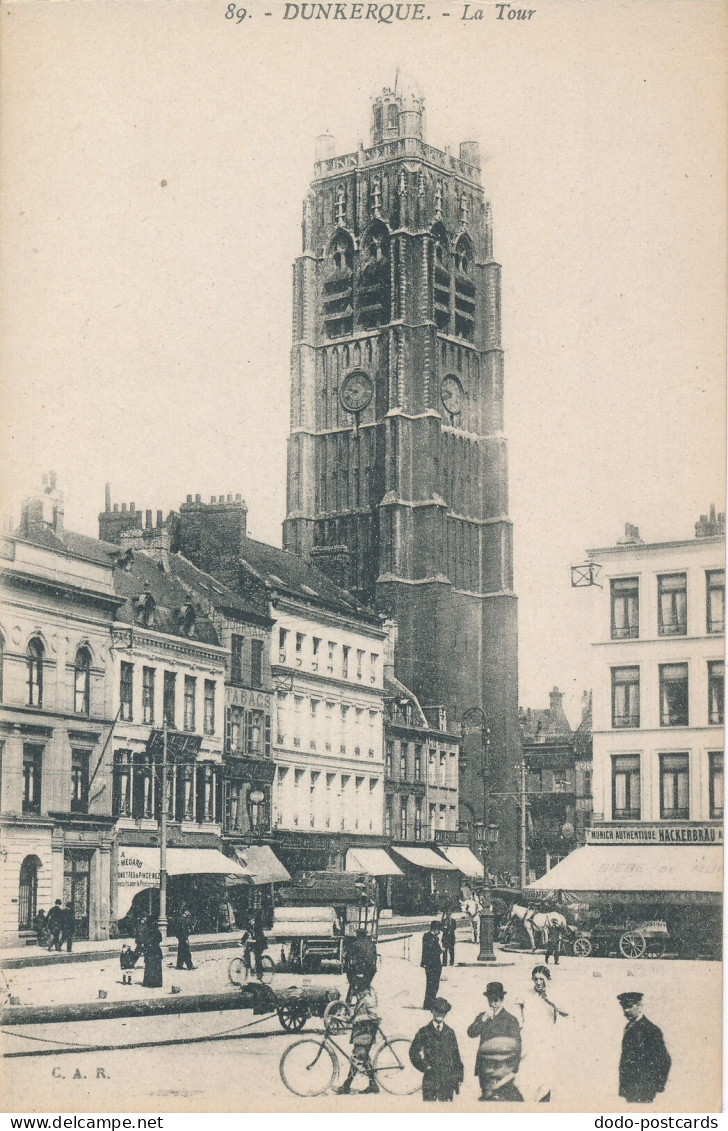 PC42494 Dunkerque. La Tour. Reunies De Nancy. B. Hopkins - Monde