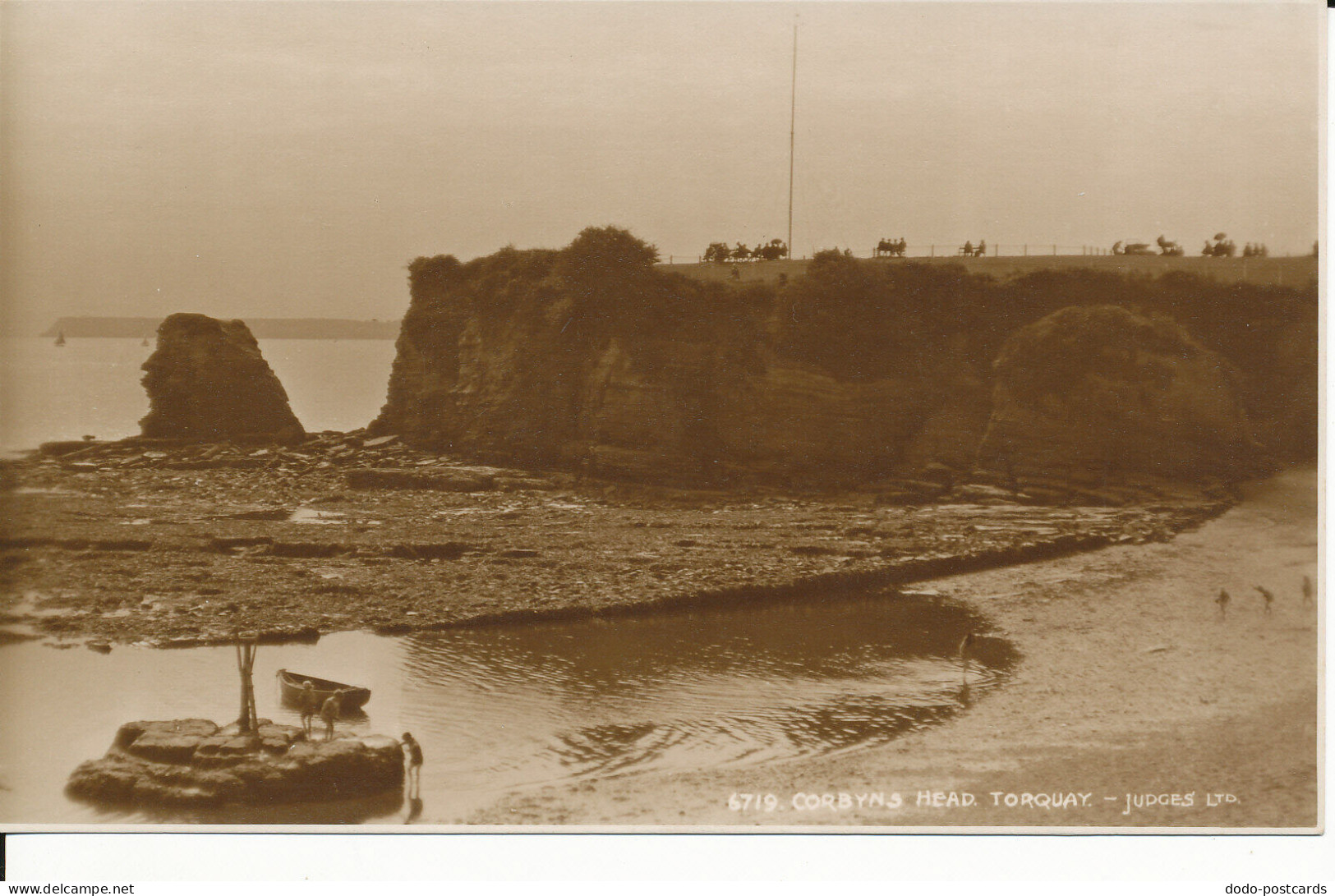 PC44231 Corbyns Head. Torquay. Judges Ltd. No 6719. RP - Monde