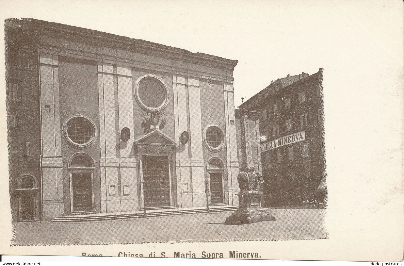 PC39330 Roma. Chiesa Di S. Maria Sopra Minerva - Monde