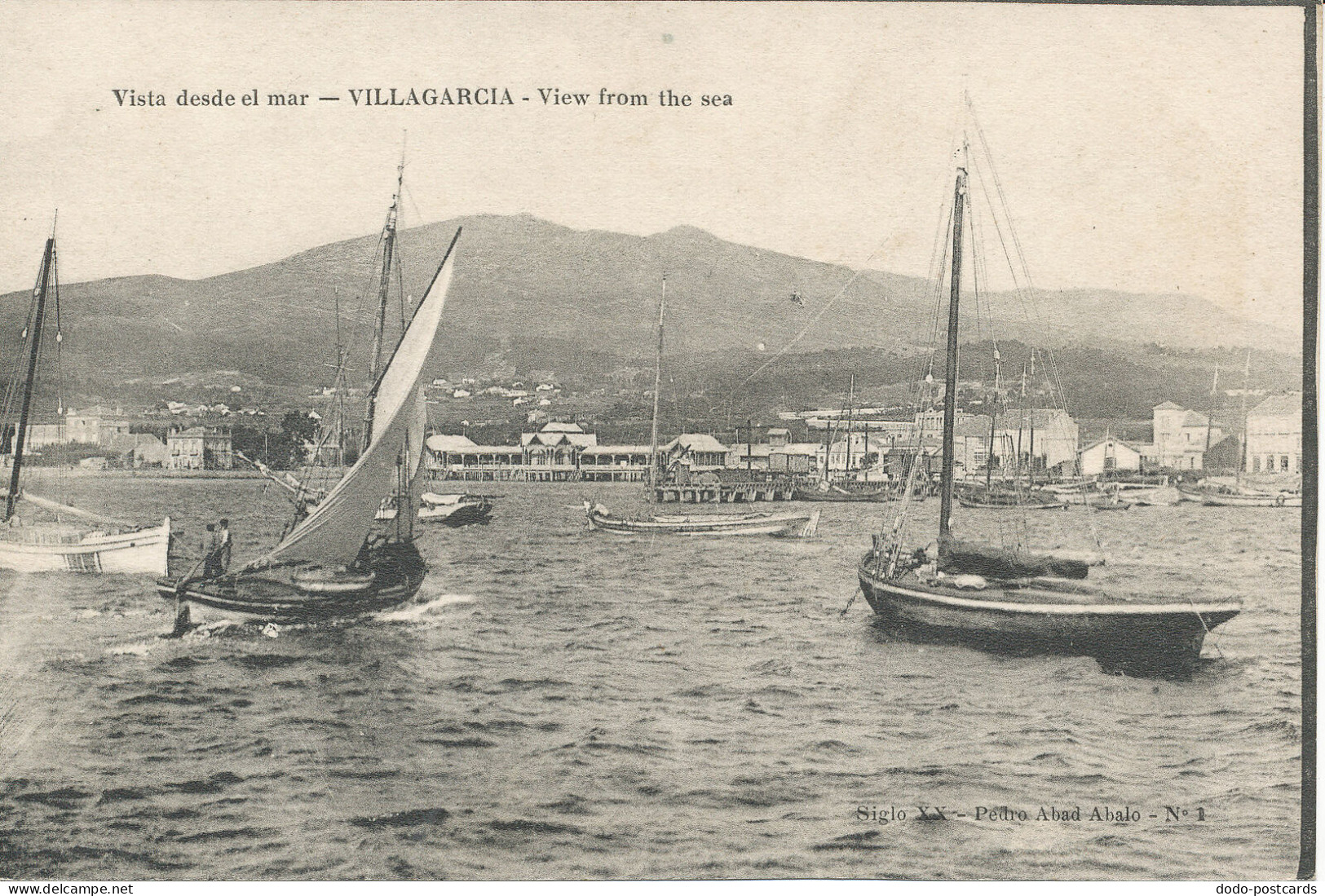 PC40745 Villagarcia. View Of The Sea. B. Hopkins - Monde