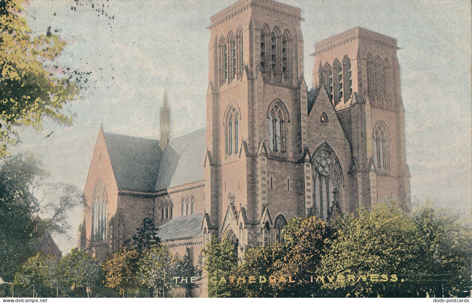 PC41470 The Cathedral. Inverness. National. 1904 - Monde