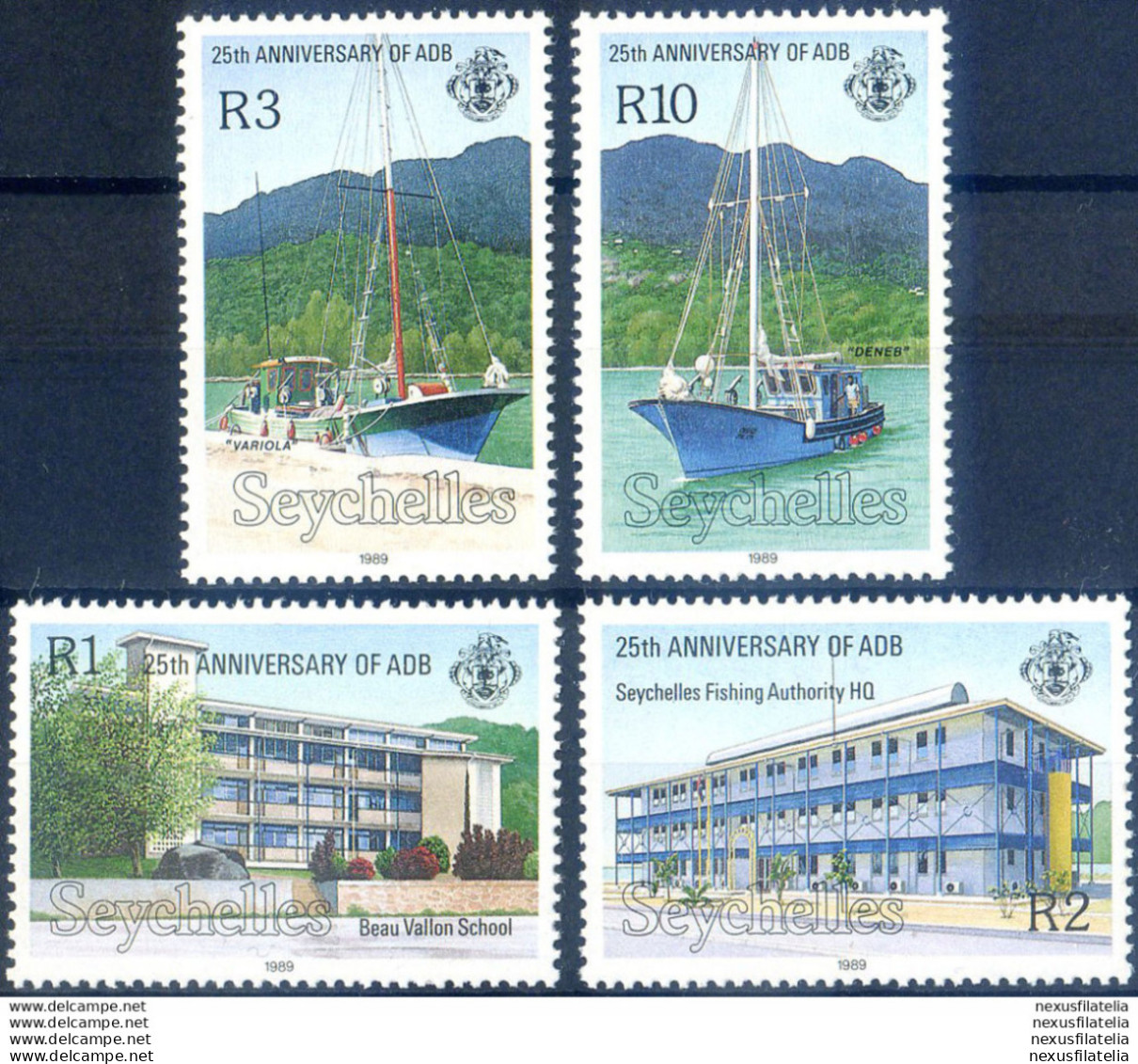 Banca Africana Per Lo Sviluppo 1989. - Seychellen (1976-...)